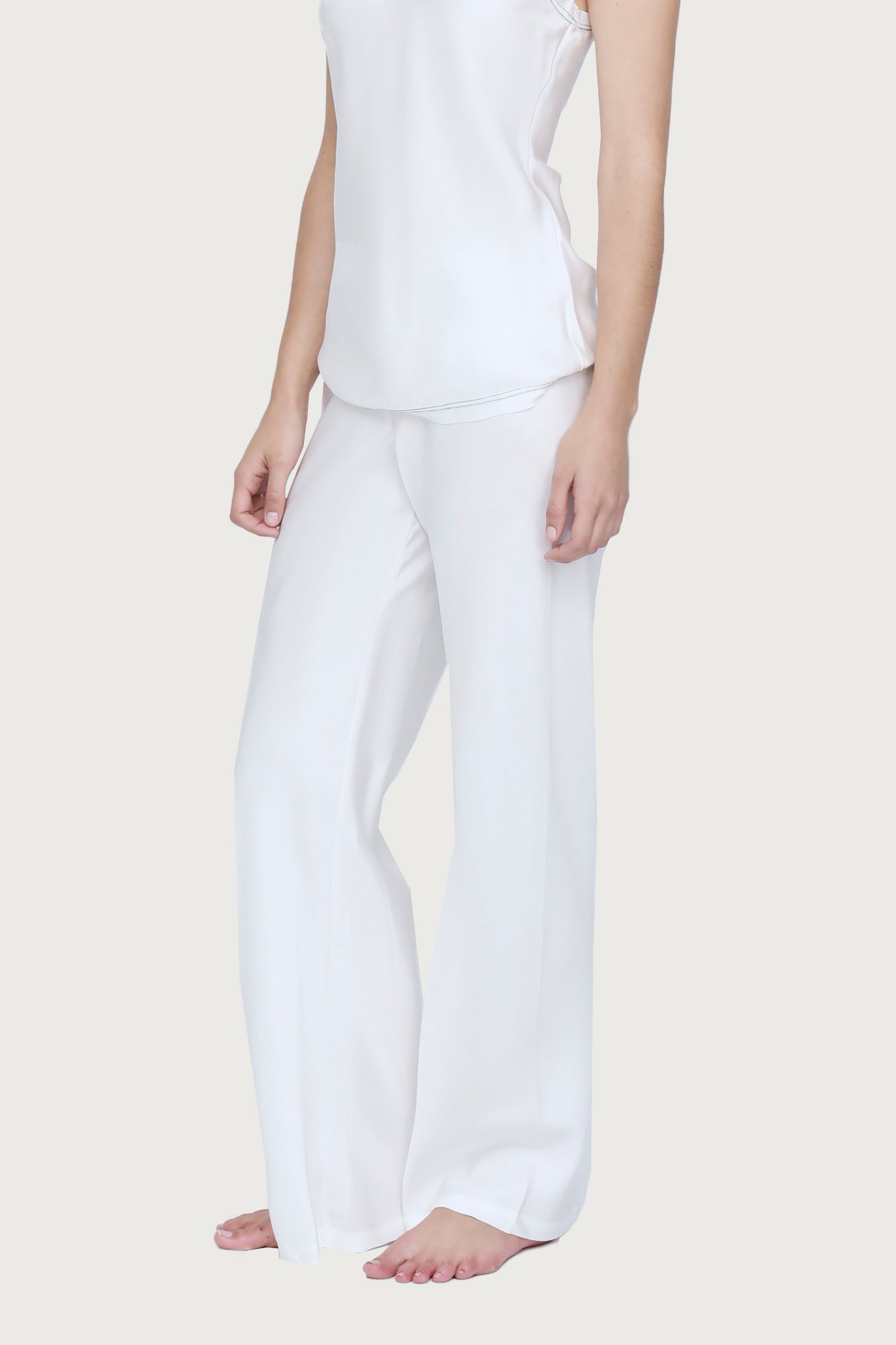 Lorena pant by Ginia in Cream 