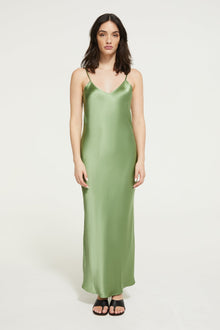 The Delilah Slip By GINIA In Evergreen