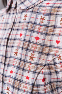 Womens | Liana Plaid Top | Bear Plaid