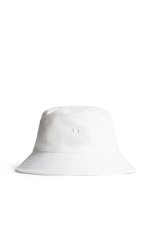 Siri Bucket Hat in White by J.Lindeberg