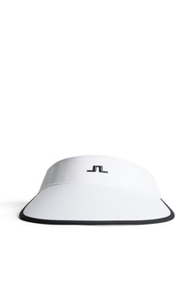 Alba Big Visor in White by J.Lindeberg