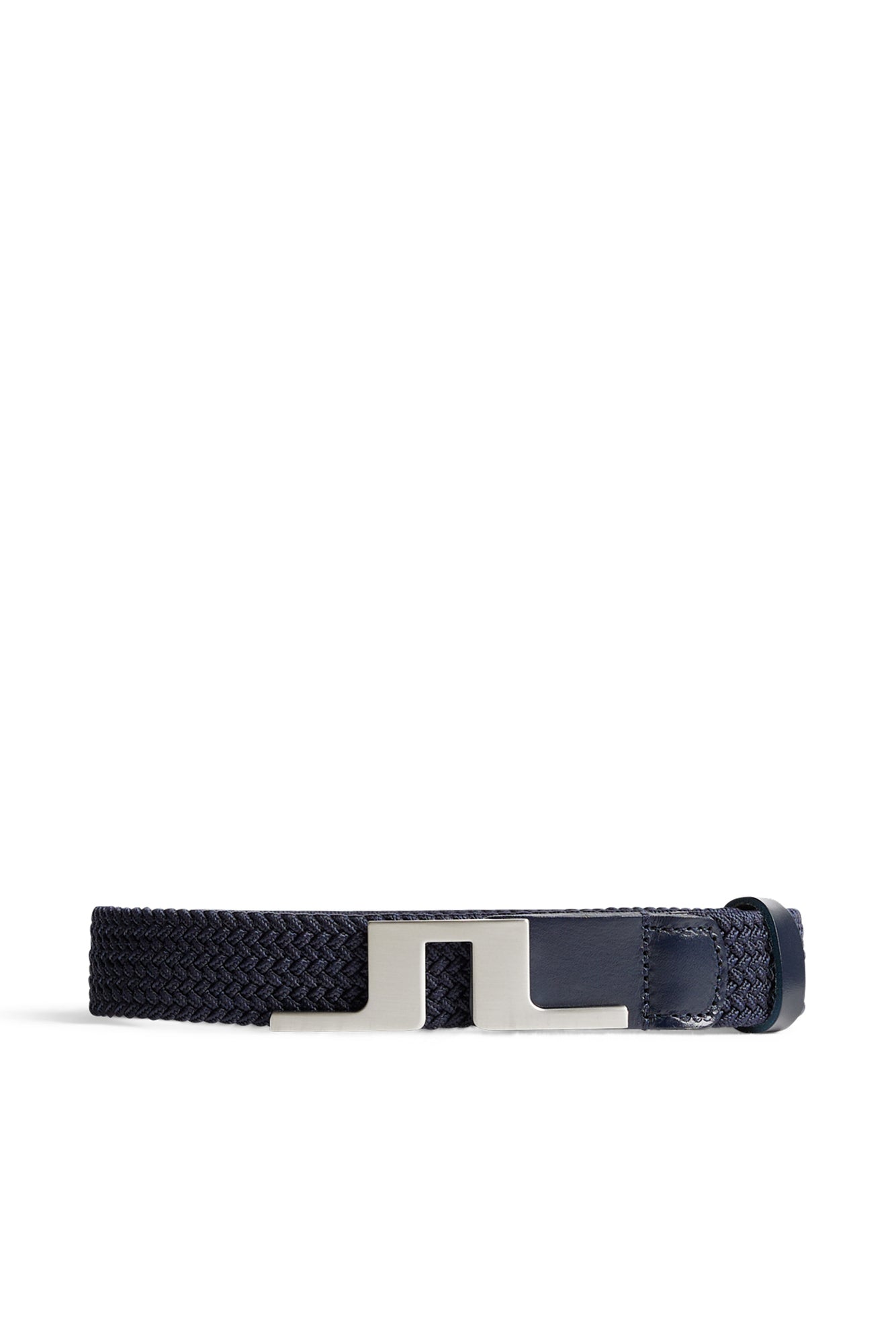 Lykke Braided Belt in JL Navy by J.Lindeberg