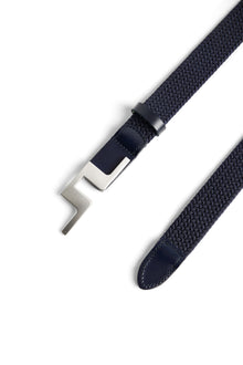 Women | Lykke Braided Belt | JL Navy