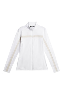 Seasonal Janice Mid Layer in White by J.Lindeberg