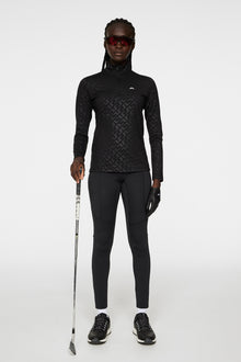 Women | Lauryn Deboss Mid Layer | Bias Bridge Black