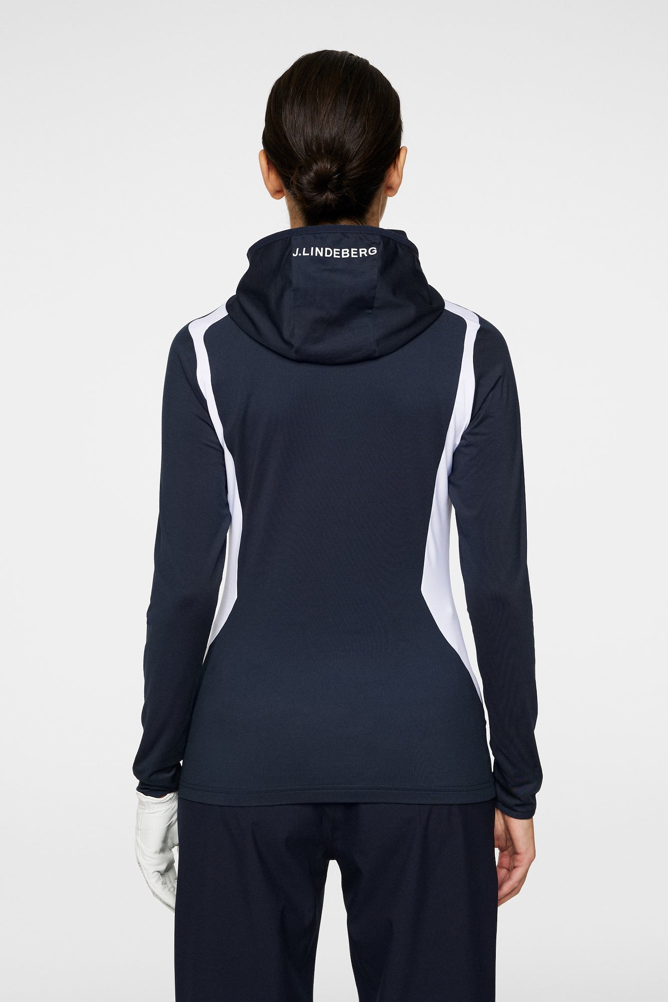 Women | Mae Quarter Zip Hood | JL Navy