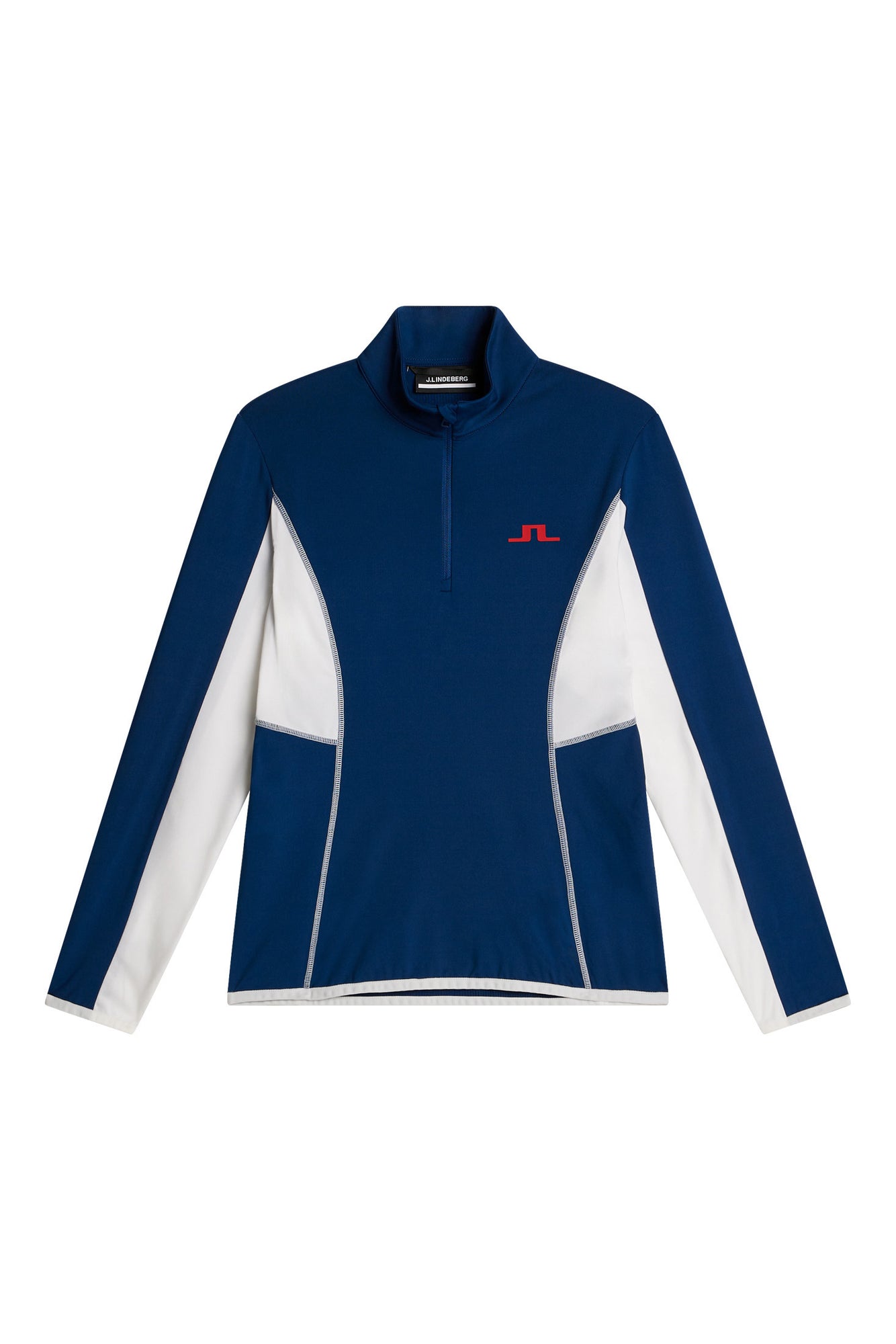 Charlene Half Zip in Estate Blue by J.Lindeberg