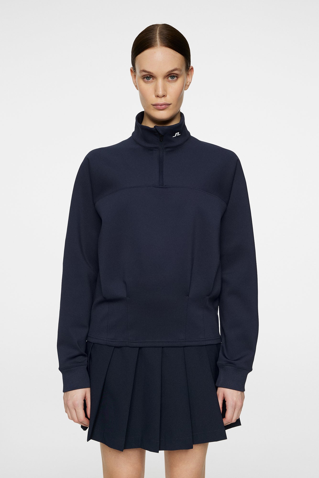 Women | Jodi Quarter Zip Sweatshirt | JL Navy