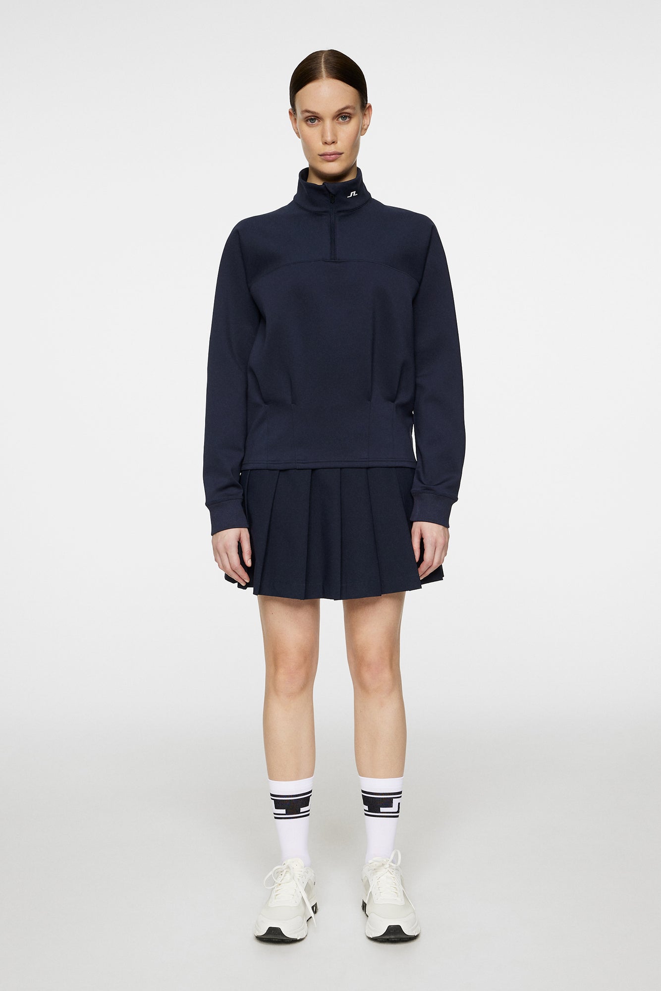 Women | Jodi Quarter Zip Sweatshirt | JL Navy