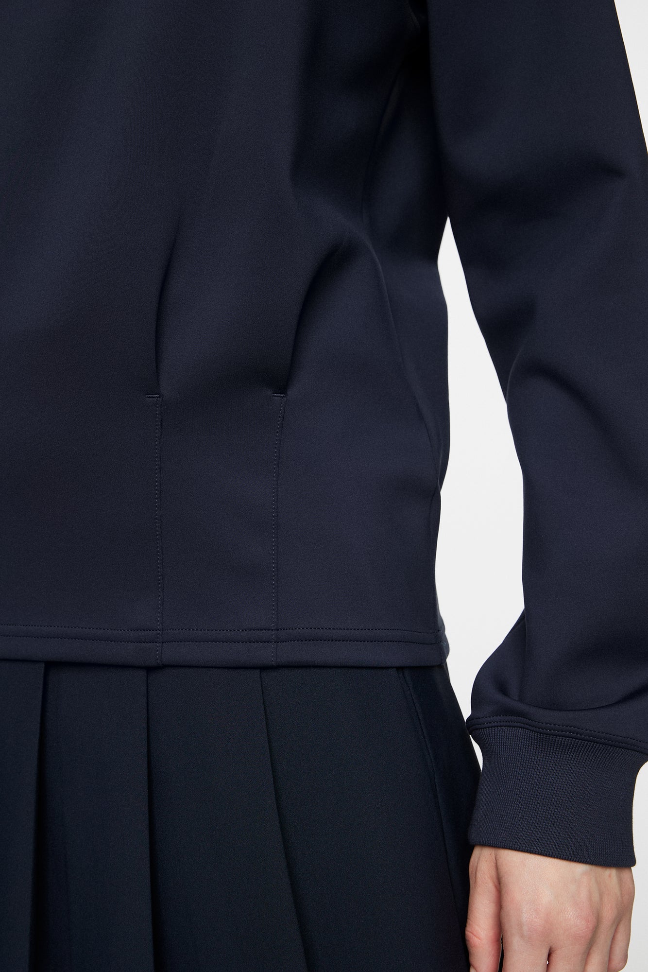 Women | Jodi Quarter Zip Sweatshirt | JL Navy
