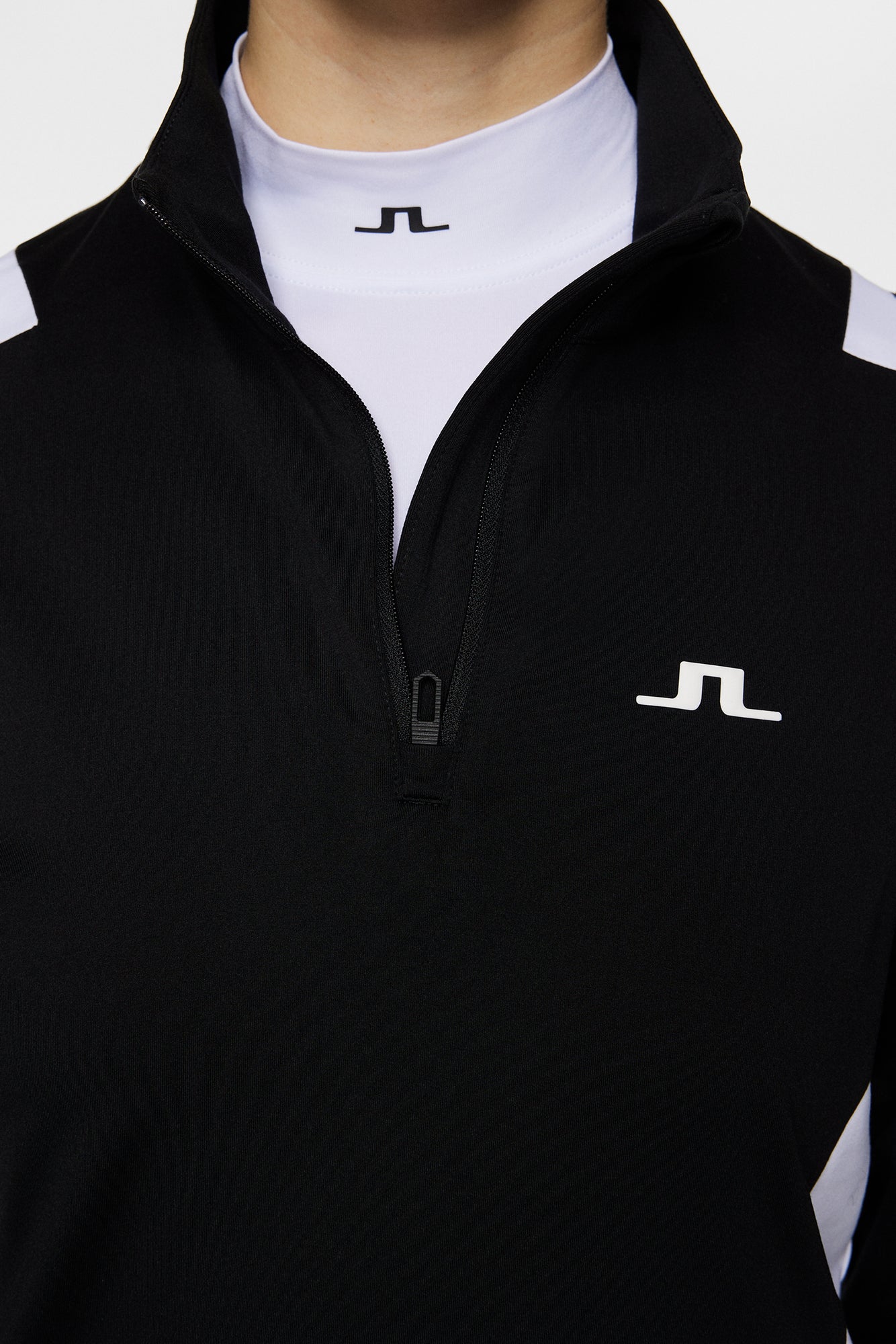 Women | Mae Quarter Zip Mid Layer | Black