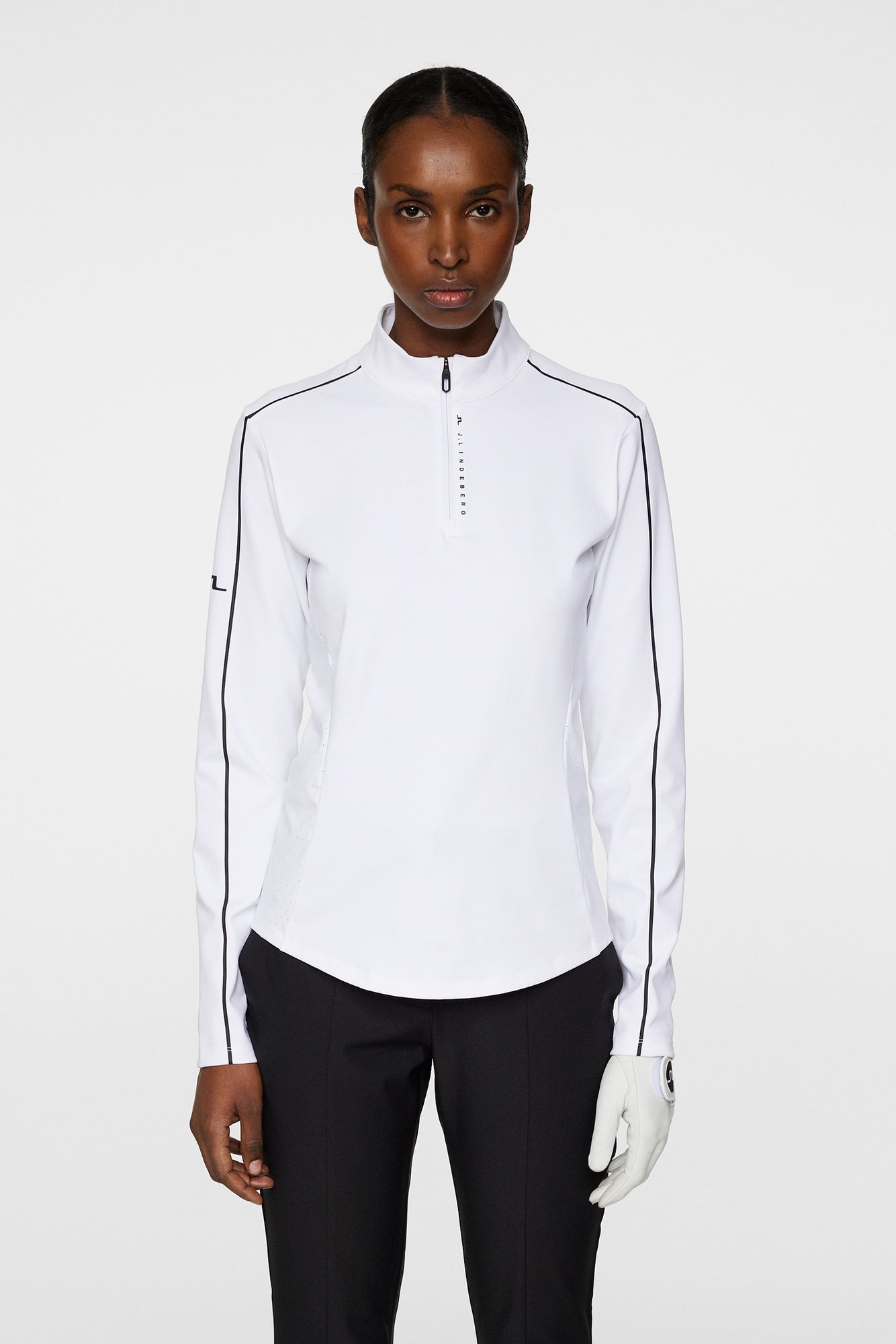 Women | Adiola Quarter Zip Mid Layer | White