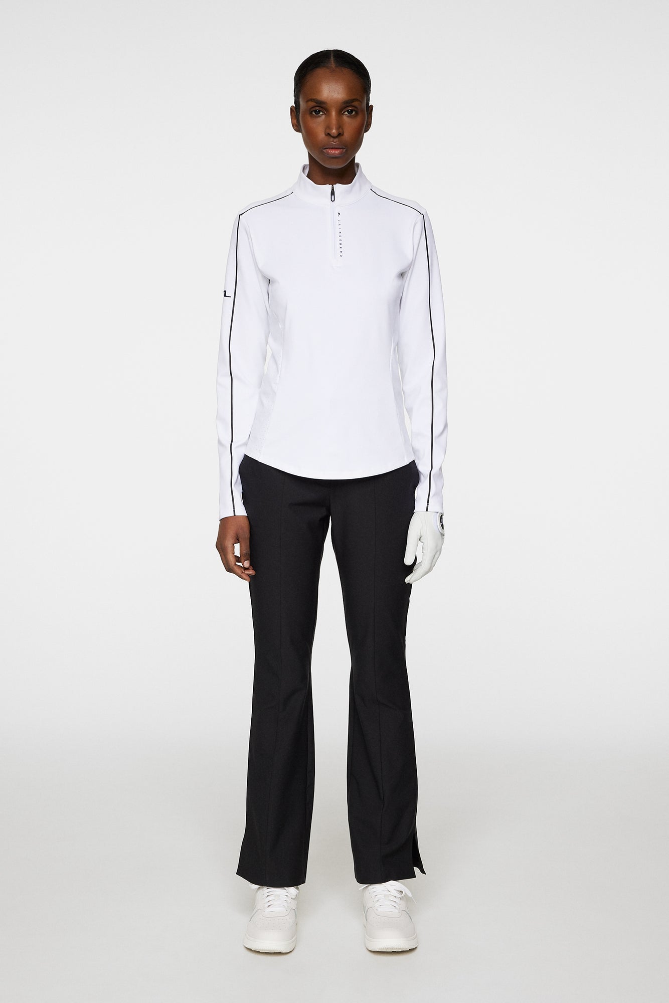 Women | Adiola Quarter Zip Mid Layer | White
