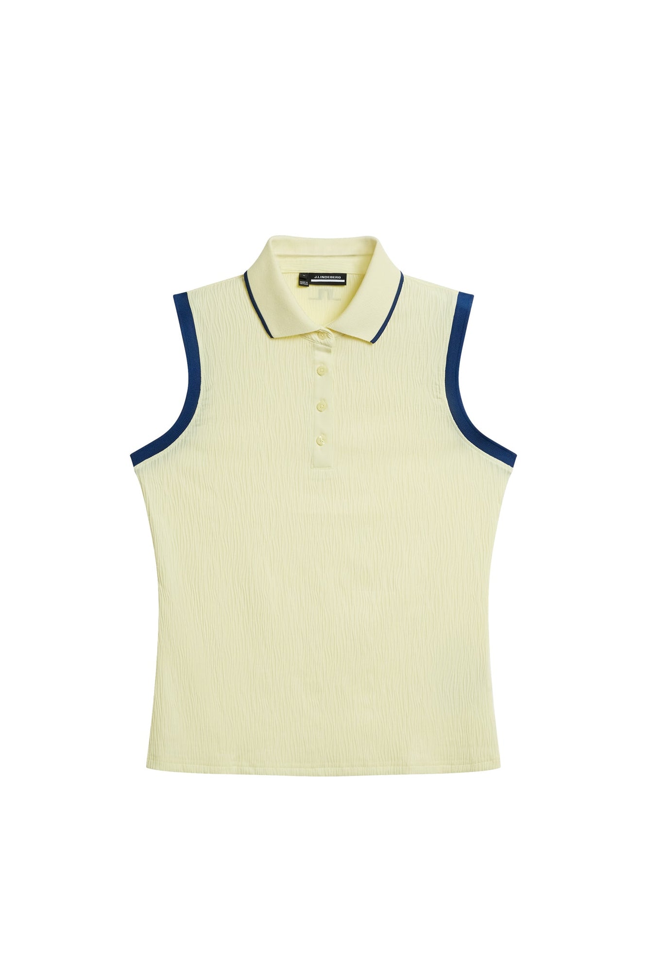 Lila Sleeveless Top in Wax Yellow by J.Lindeberg