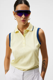 Women | Lila Sleeveless Top | Wax Yellow