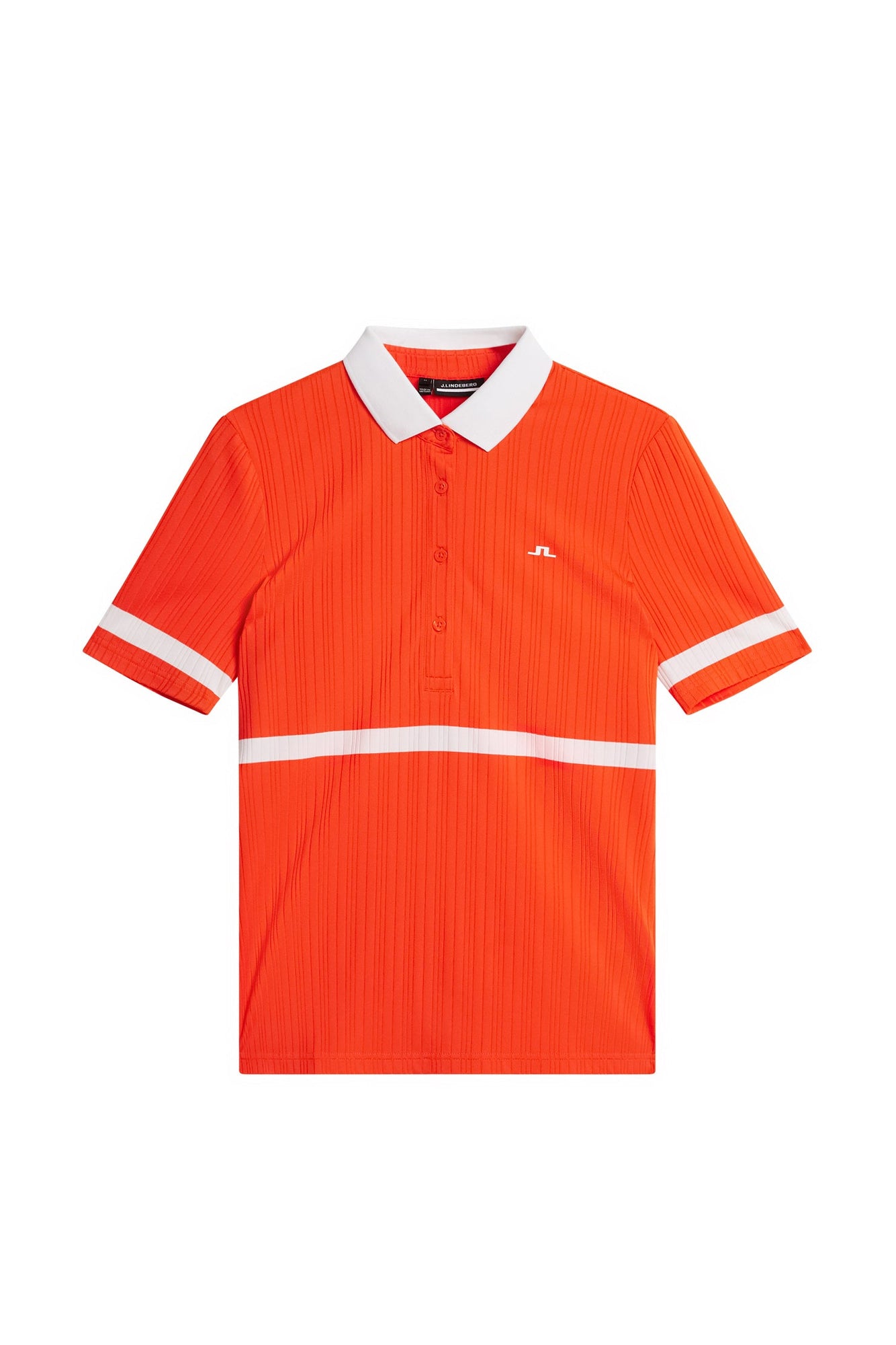 Moira Polo in Tangerine Tango by J.Lindeberg