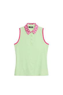 Gigi Sleeveless Top in Paradise Green by J.Lindeberg