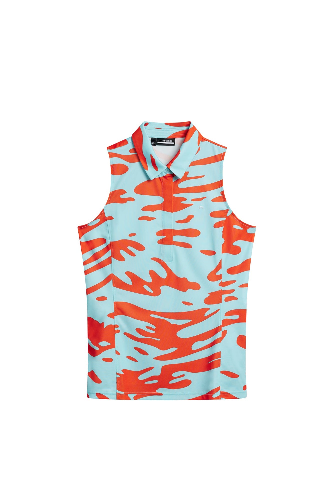 Dena Print Sleeveless Top in Neptune Atomizer by J.Lindeberg