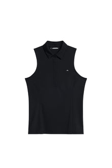 Dena Sleeveless Top in Black by J.Lindeberg