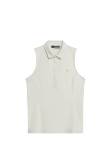 Dena Sleeveless Top in Almond Milk by J.Lindeberg