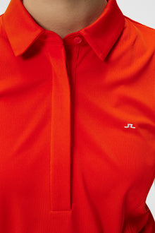 Women | Dena Sleeveless Top | Tangerine Tango