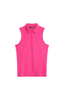 Dena Sleeveless Top in Fuchsia Purple by J.Lindeberg