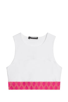 Khadija Top in White by J.Lindeberg