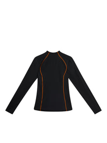 Women | Allien Long Sleeve Top | Black