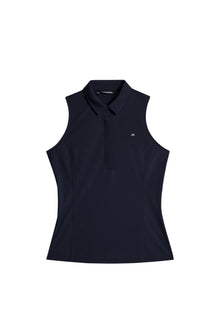 Dena Sleeveless Top in JL Navy by J.Lindeberg