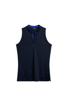 Leya Sleeveless Top in JL Navy by J.Lindeberg