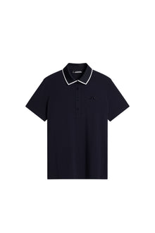 Lille Polo in Navy Melange by J.Lindeberg