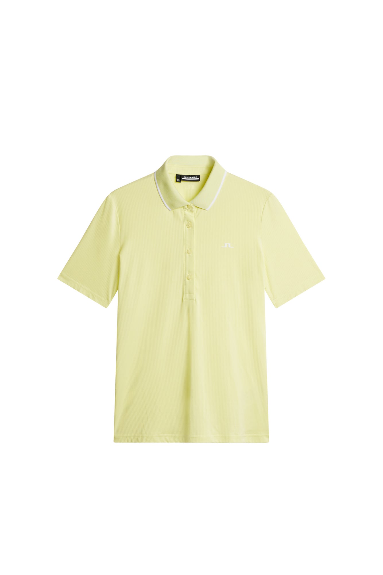 Mindy Polo in Pale Lime Yellow by J.Lindeberg