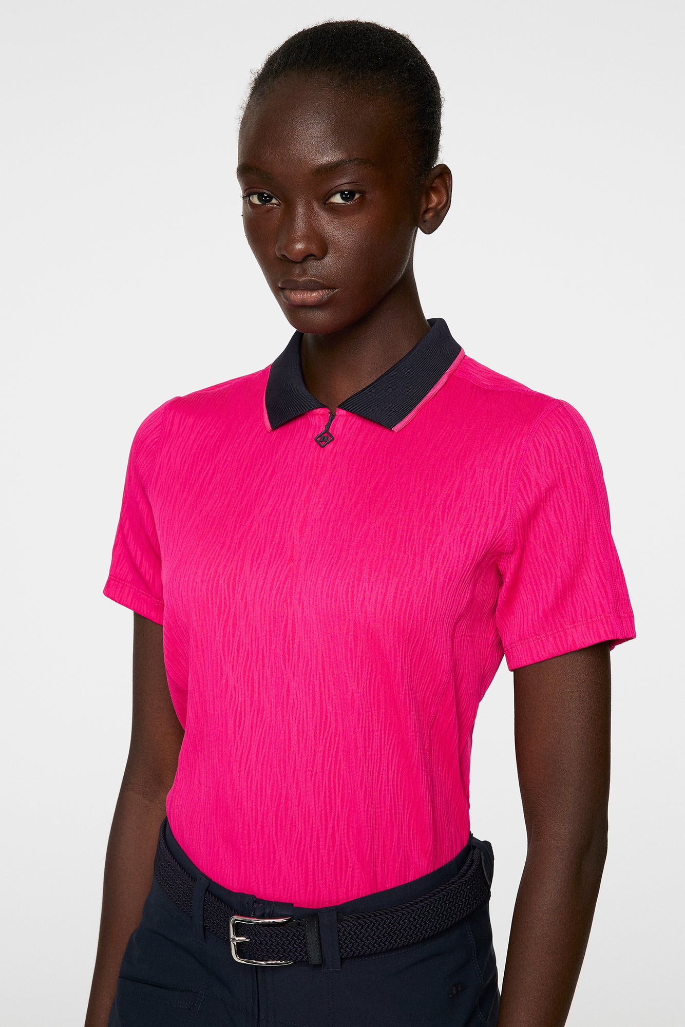 Women | Izara Polo | Pink Peacock