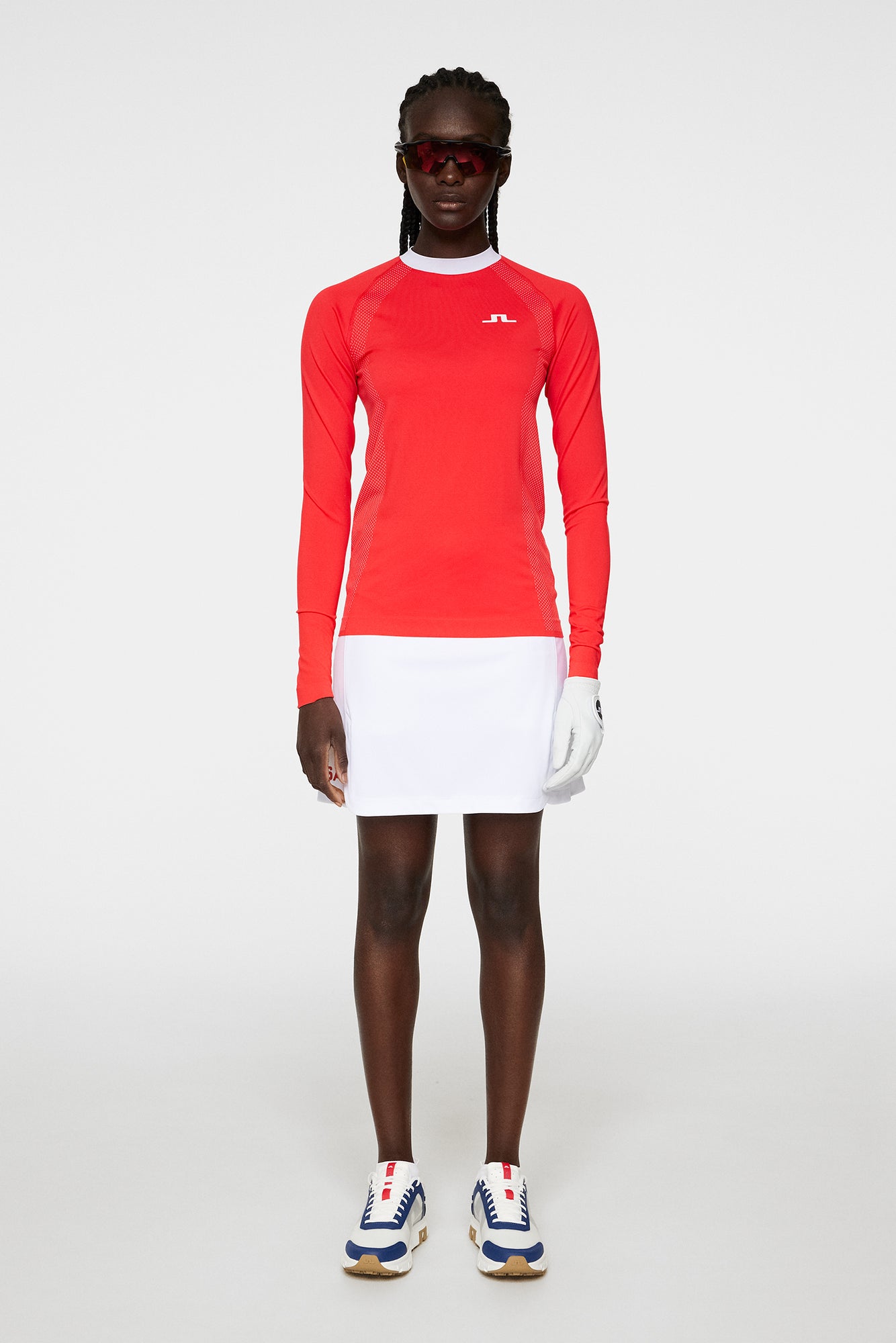 Women | Joelle Seamless Longsleeve | Flame Scarlet