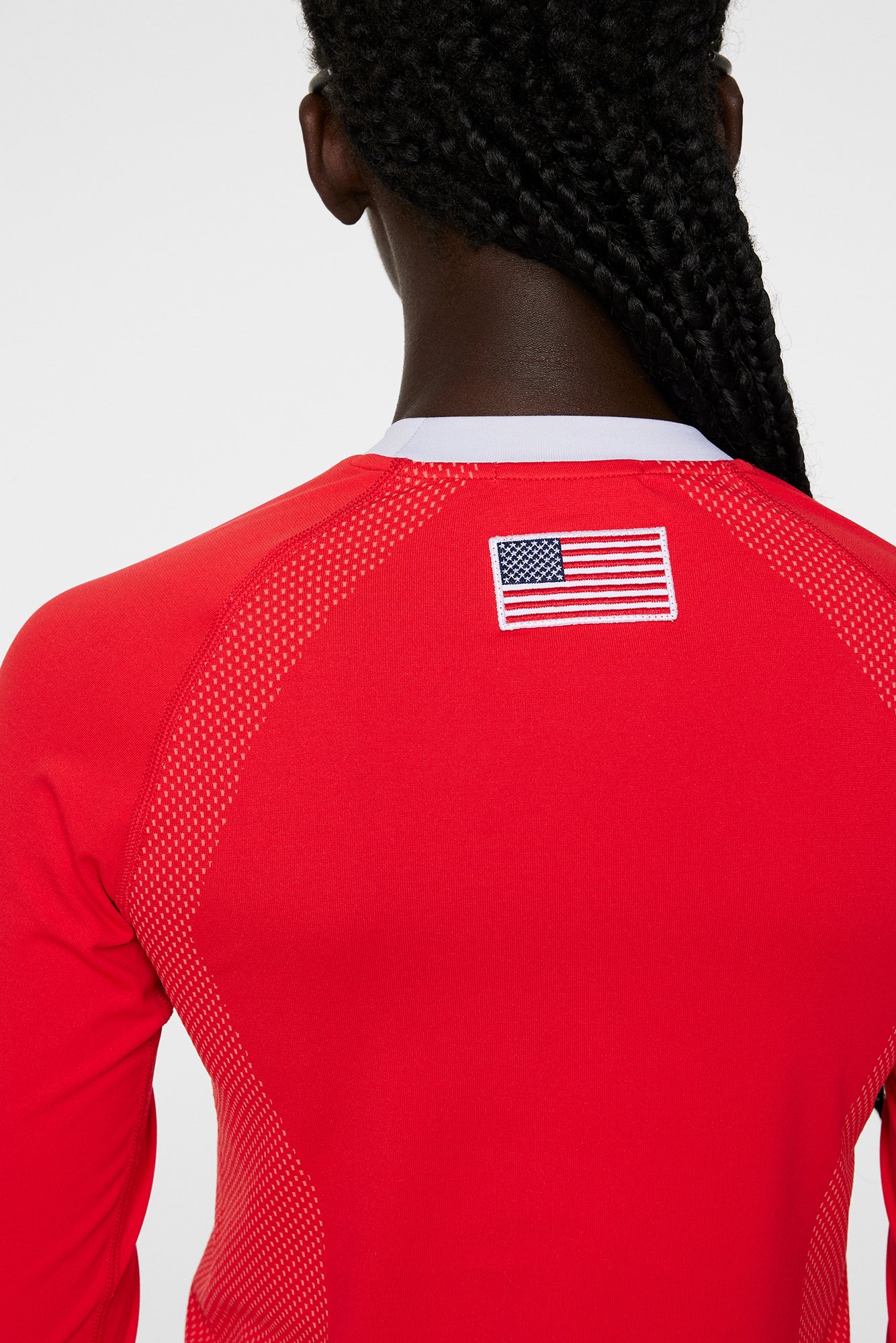 Women | Joelle Seamless Longsleeve | Flame Scarlet