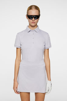 Women | Tour Tech Polo | Light Grey Melange