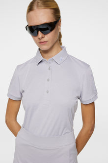 Women | Tour Tech Polo | Light Grey Melange