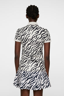 Women | Tour Tech Print Polo | Tour Tiger Moonbeam M