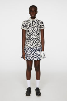 Women | Tour Tech Print Polo | Tour Tiger Moonbeam M