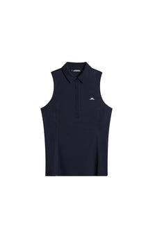 Dena Sleeveless Top in JL Navy by J.Lindeberg