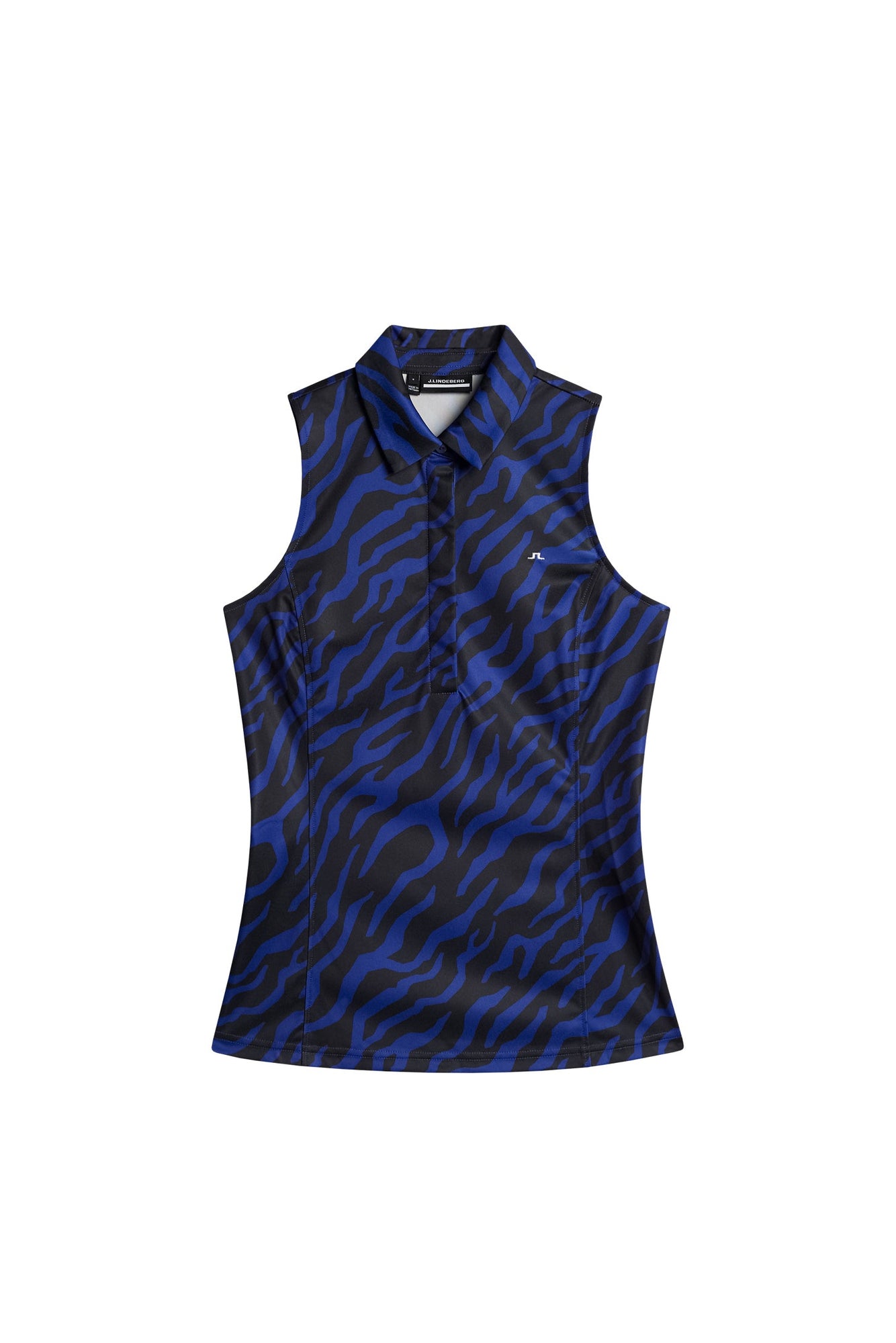 Dena Print Sleeveless Top in Tour Tiger Clematis M by J.Lindeberg