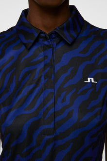 Women | Dena Print Sleeveless Top | Tour Tiger Clematis M