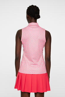 Women | Dena Print Sleeveless Top | Tour Geo Pink S