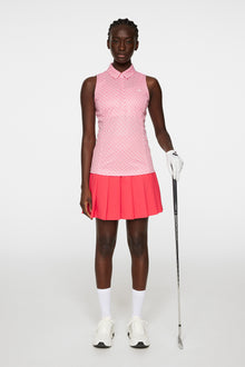 Women | Dena Print Sleeveless Top | Tour Geo Pink S