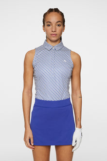 Women | Dena Print Sleeveless Top | Tour Geo Moonbeam S