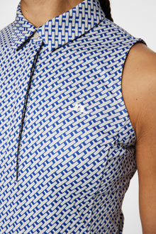 Women | Dena Print Sleeveless Top | Tour Geo Moonbeam S