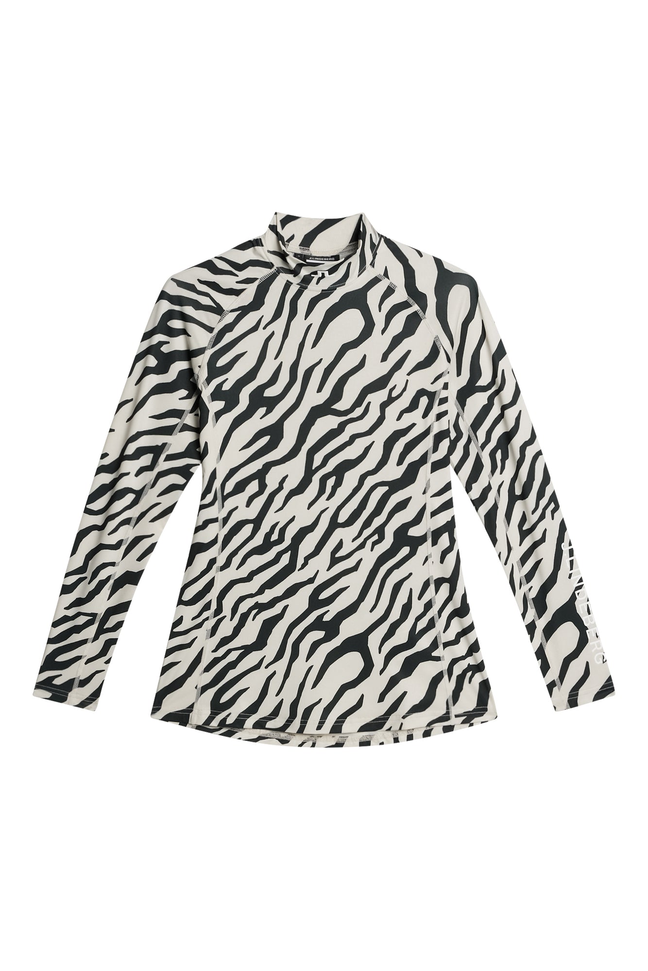 Ella Print Compression Top in Tour Tiger Moonbeam M by J.Lindeberg