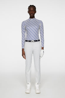 Women | Ella Print Compression Top | Tour Geo Moonbeam M