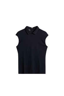 Lila Sleeveless Top in JL Navy by J.Lindeberg