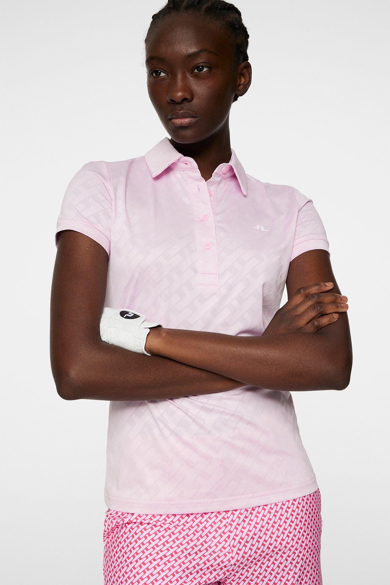 Women | Alaya Jacquard Polo | Nosegay